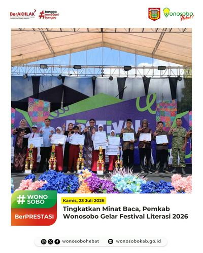 Dorong Minat Baca dan Kemandirian Warga, Festival Literasi Wonosobo 2026 Resmi Dihelat	