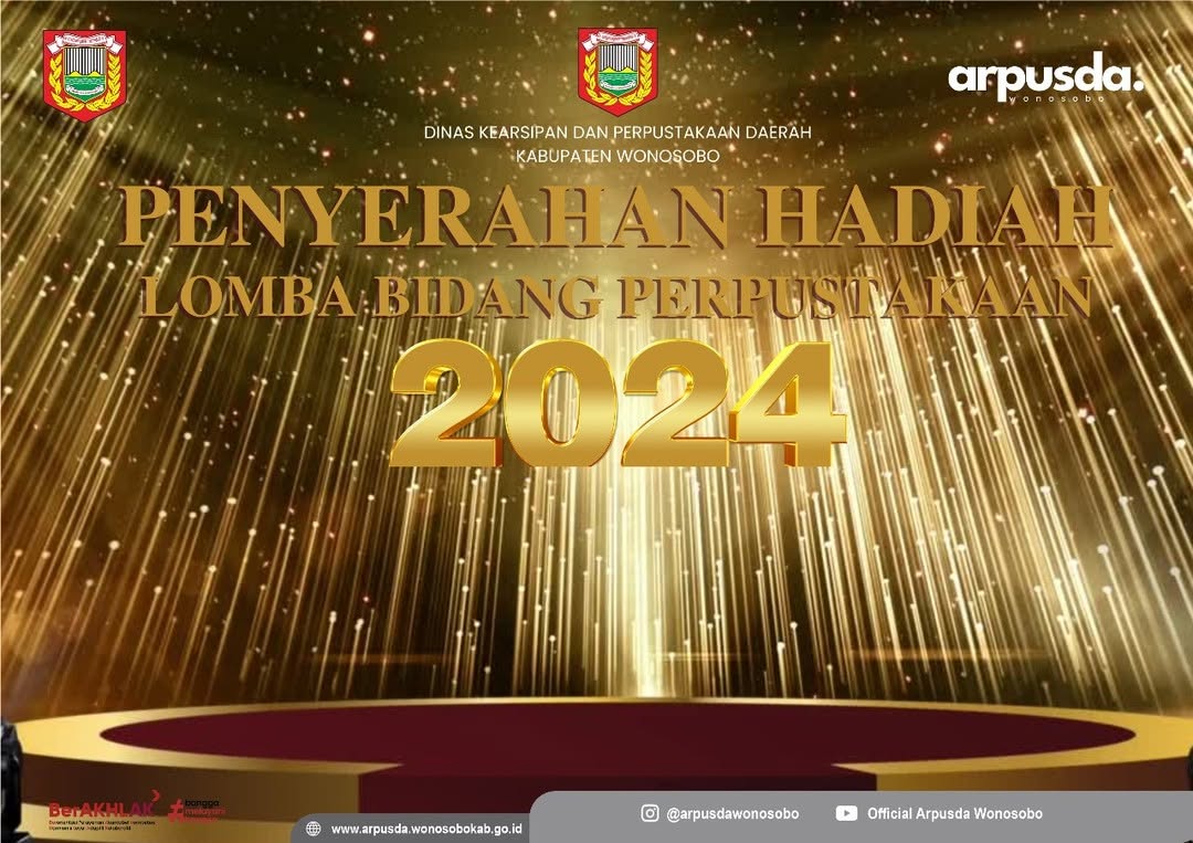 Penyerahan Hadiah Lomba Bidang Perpustakaan Tahun 2024