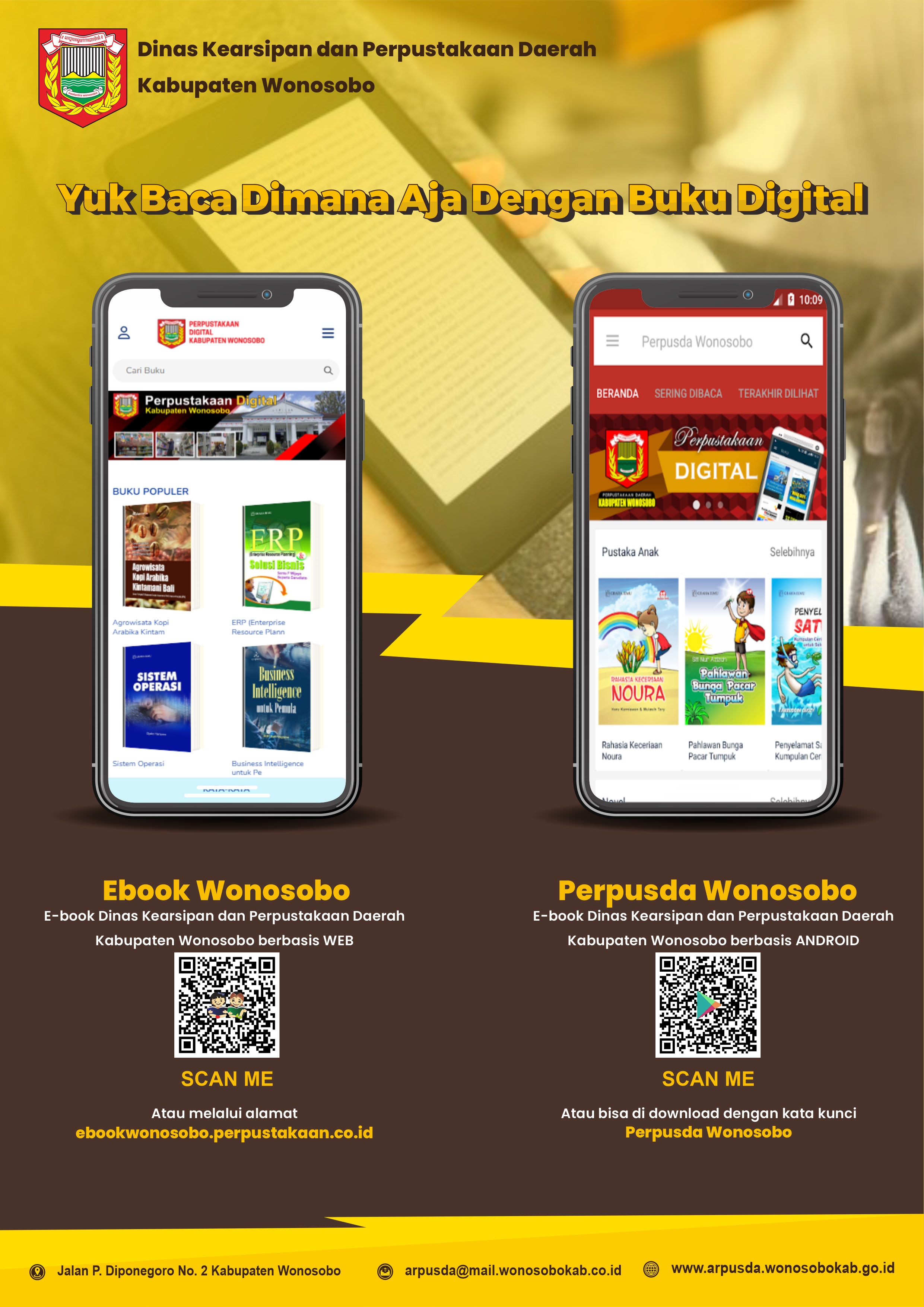 E Library Perpustakaan Daerah Kabupaten Wonosobo